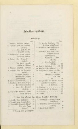 Inhaltsverzeichnis