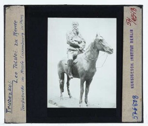 Troubetzkoy, Graf Leo Tolstoj zu Pferde (Граф Лев Толстой на лошади) (1911)