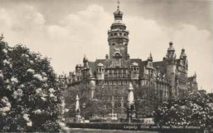 Leipzig: Blick nach dem Neuen Rathaus