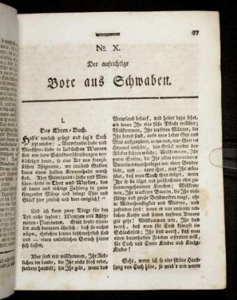 No. X. [Den 24ten Juni 1799.]