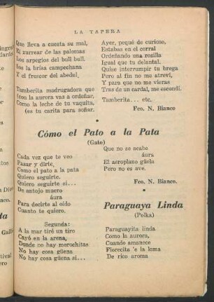 Cómo el Pato a la Pata : (Gato)