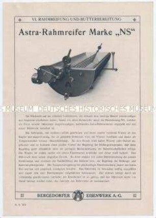 Astra-Rahmreifer Marke "NS"