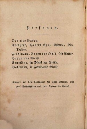 Müllner's Dramatische Werke, 6. Die Zweiflerin [u.a.]