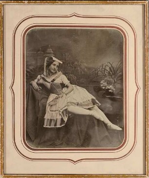 Die Tänzerin Maria Taglioni d. Ä. (1804-1884), um 1845