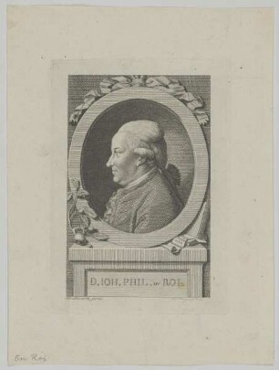 Bildnis des Johann Philipp Du Roi