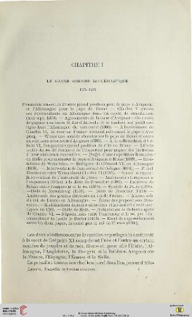 Chapitre I: Le grand schisme ecclésiastique, 1378-1407