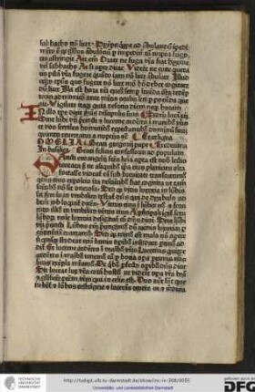 Omelia beati Gregorii pape tredecima, in basilica beati Felicis confessoris ad populum.