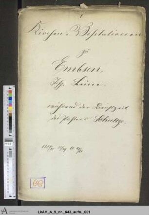 Embsen: Visitationsakten