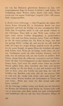 6. Bardos letzte Lebenstage.