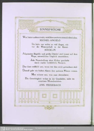 Sinnsprüche