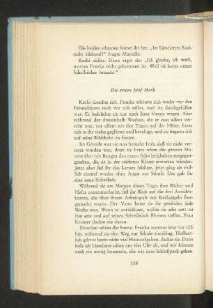 Die ersten fünf Mark