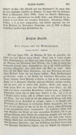 157-186 Kirchliche Statistik