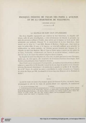 11: Fresques inédites du Palais des Papes à Avignon et de la Chartreuse de Villeneuve, [2]