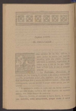 Capítulo LXXVI - El triunfador