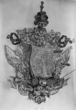 Kleinbautzen, Epitaph Carl Gottlob von Nostitz : Kleinbautzen. Dorfkirche. Epitaph Carl Gottlob von Nostitz