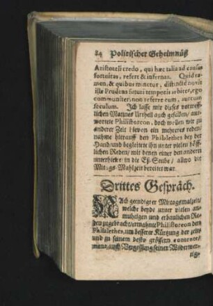 Drittes Gespräch.