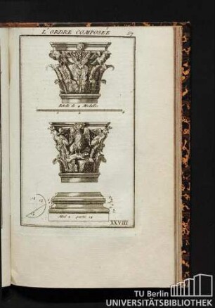XXVIII. L'Ordre Composée. Ordre Corinthien.