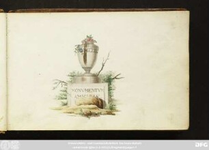 Monumentum amicitiae : Stammbuch F. J. Sadewasser