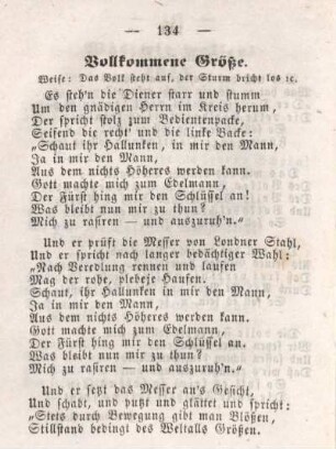 Vollkommene Größe