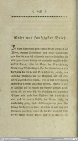 Sechs und funfzigster Brief