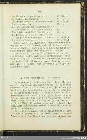 Die Röhrenmaschine (tube frame)