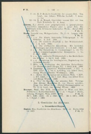 a. Gesamtdarstellungen.