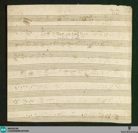 Concertos. Excerpts - Don Mus.Ms. 2125 : cemb, orch; F; Hob XVIII: F3 DavL 4