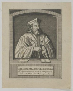 Bildnis des Hieronymvs Pragensis