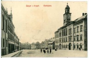 Geyer. Marktplatz