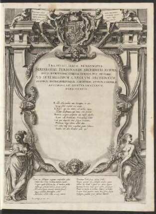 Francisci, Tertii, Bergomatis ... Pictoris. Ad, Serenissimum, Carolum, Archiducem, Austriae, Ducem, Burgundiae, Carinthiae, Stiriae, Carniolae, Austriacae, Gentis, Imaginum, Pars, Tertia,