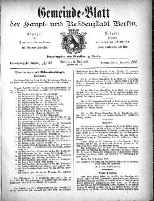 1888,52: No. 52, 23. Dezember 1888
