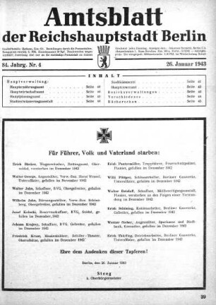 1943,4: Nr. 4, 26. Januar 1943