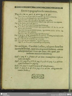 Errata typographica sic emendentur