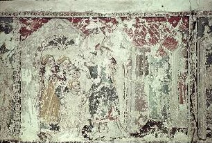 Die Priesterweihe des heiligen Nikolaus durch seinen Onkel, den Bischof von Myra