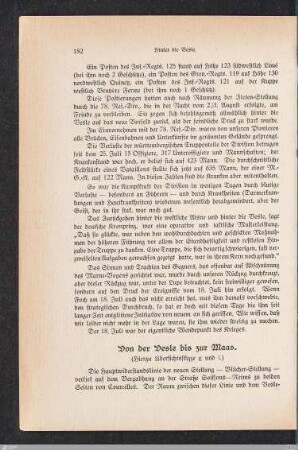Von der Vesle bis zur Maas