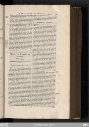Quaestio Duodecima. De Cineribus.