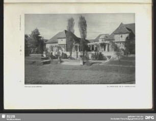 Das Sächsische Haus, Vorderansicht