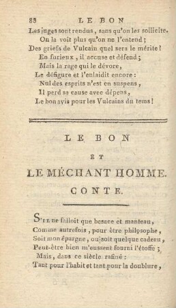 Le Bon et le Méchant homme