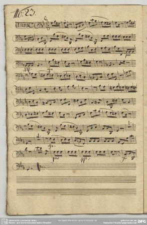 23. Graun, Johann Gottlieb, Sinfonien, GraunWV A:XII:20 