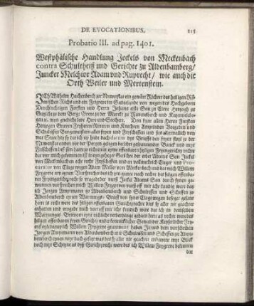 Probatio III. ad pag. 1401.