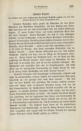 Fünftes Kapitel. In welchem von einer fürchterlichen Katastrophe Nachricht gegeben und mit dem weitern Verlauf der Dinge fortgefahren wird