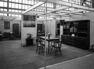 Ausstellungskoje mit Speisezimmer