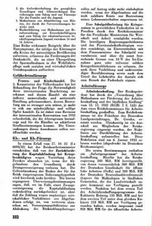 Arbeitsbeschaffung [Arbeitsfürsorge]