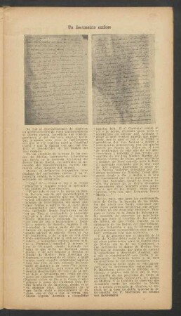 Un documento curioso
