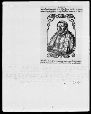 Johannes Winckelmann, Marburger Professor der Theologie