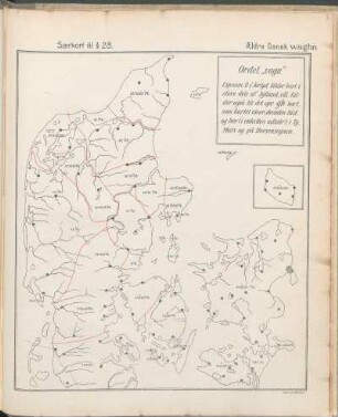 Særkort til § 28. Ældre Dansk waghn
