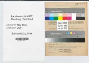 Entnazifizierung Max Schnerwitzky , geb. 01.05.1915 (Finanzassistent)