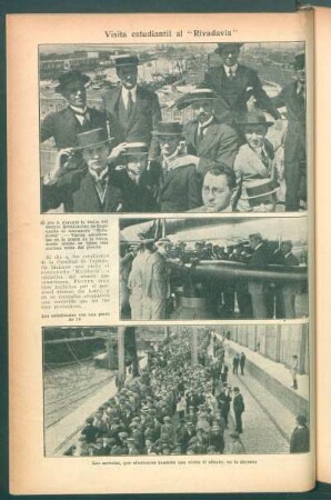 Visita estudiantil al "Rivadavia"