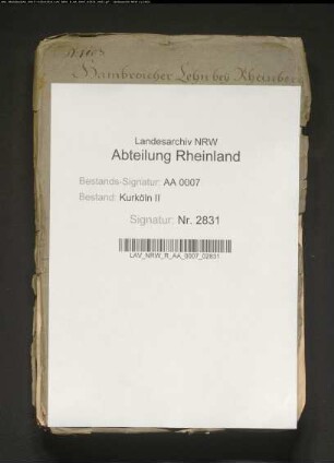 Anspruch der moersischen Lehnkammer auf alleinige Zuständigkeit über die auf gemeinsamen moersischen und kurkölnischen Gebiet gelegenen Lehen; Verkauf des zu Niederbudberg gelegenen moersischen Lehens Haus Wolfskaul