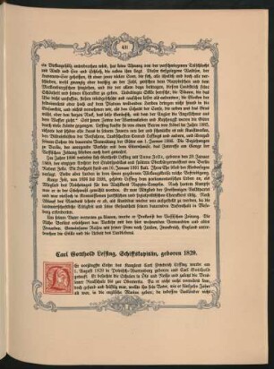 Carl Gotthold Lessing, Schiffskapitän, geboren 1829